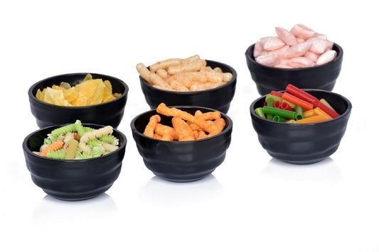 Dynamic Melamine Katori : Versatile 160ml Soup Serving Bowl.