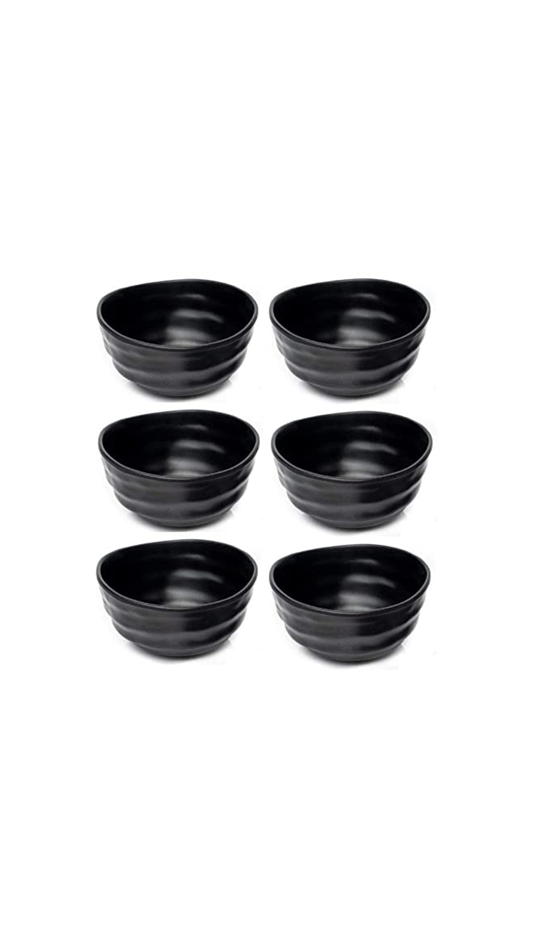 Dynamic Melamine Katori : Versatile 160ml Soup Serving Bowl.