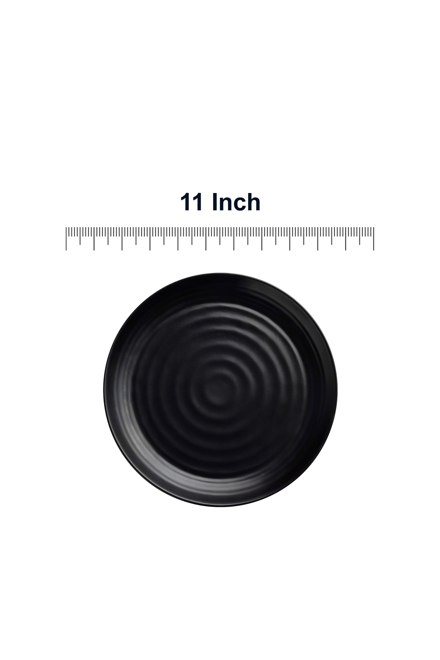 Limited Edition Melamine Dinner set of 24 Pieces (Black Dynamic)