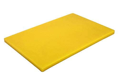 Our Plastic Cutting Chopping Board! Yellow Color.