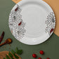 Exclusive 11" Dinner/Lunch Unbreakable Lightweight Melamine Round Classic Full-Size Plate.