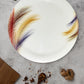 Exclusive 11" Dinner Plate Melamine Multicolor Fur. (4050)