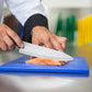 Our Plastic Cutting Chopping Board! Blue Color.