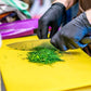 Our Plastic Cutting Chopping Board! Yellow Color.