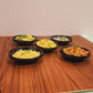 Oval Chat Plate Features a Sleek and Modern Design, Making it a Stylish Addition to Any Dining Table. Set of 6