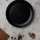 Exclusive 11" Dinner Plate Melamine Black Dynamic.