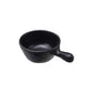 Black Melamine Scoop Vati, Chutney, Pickle, Round Shape.